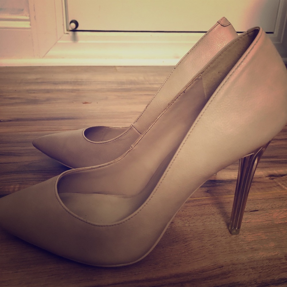 Aldo pink high heels, size 8